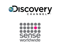 discovery-channel-and-sense-logos Discovery Channel and Sense Worldwide logos